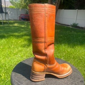 Vintage Frye Campus Stitch 14L Boots